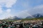 Regenbogen über Ushuaia