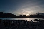 Sonnenaufgang über der Bucht
