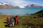 Auf der letzten Etappe von Shackleton unterwegs