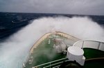 Windstärke 8 mit 7 Meter Wellen